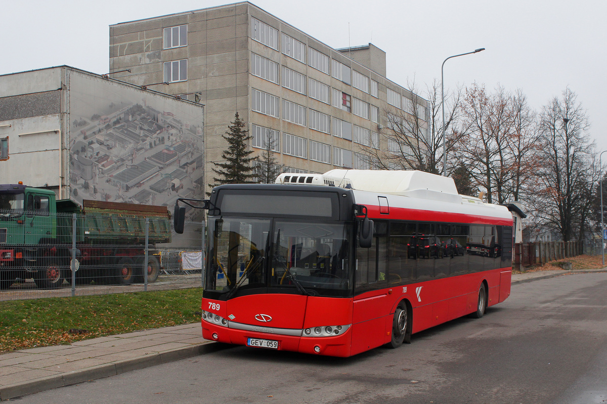 Lithuania, Solaris Urbino III 12 CNG # 789
