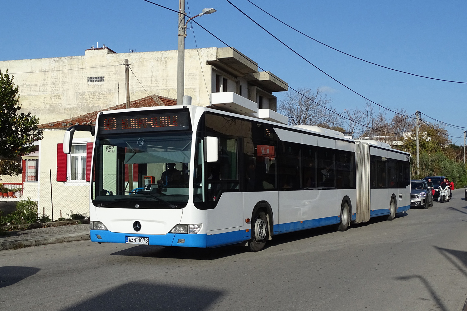 Greece, Mercedes-Benz O530G Citaro facelift G # 126