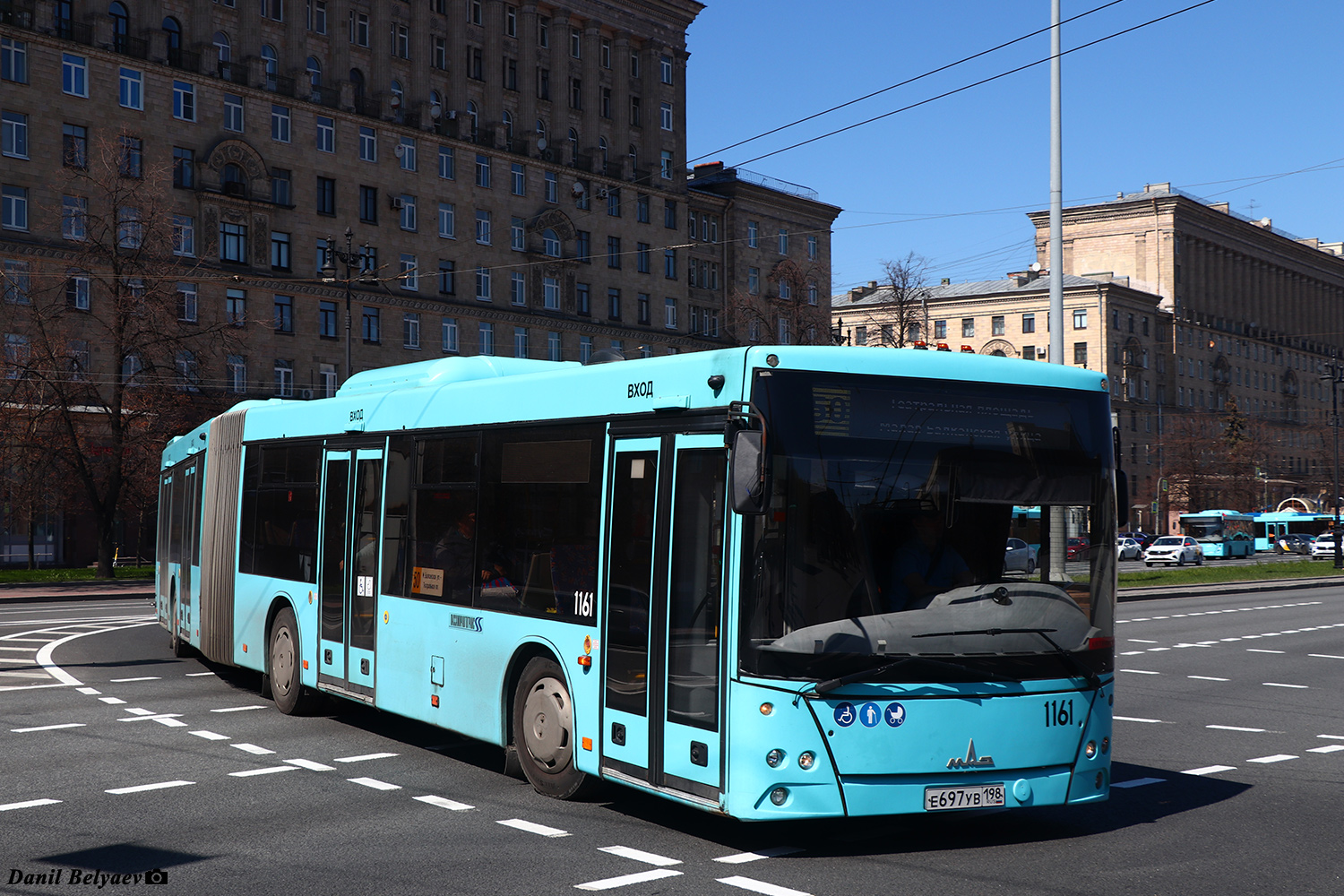 Saint Petersburg, MAZ-216.066 # 1161