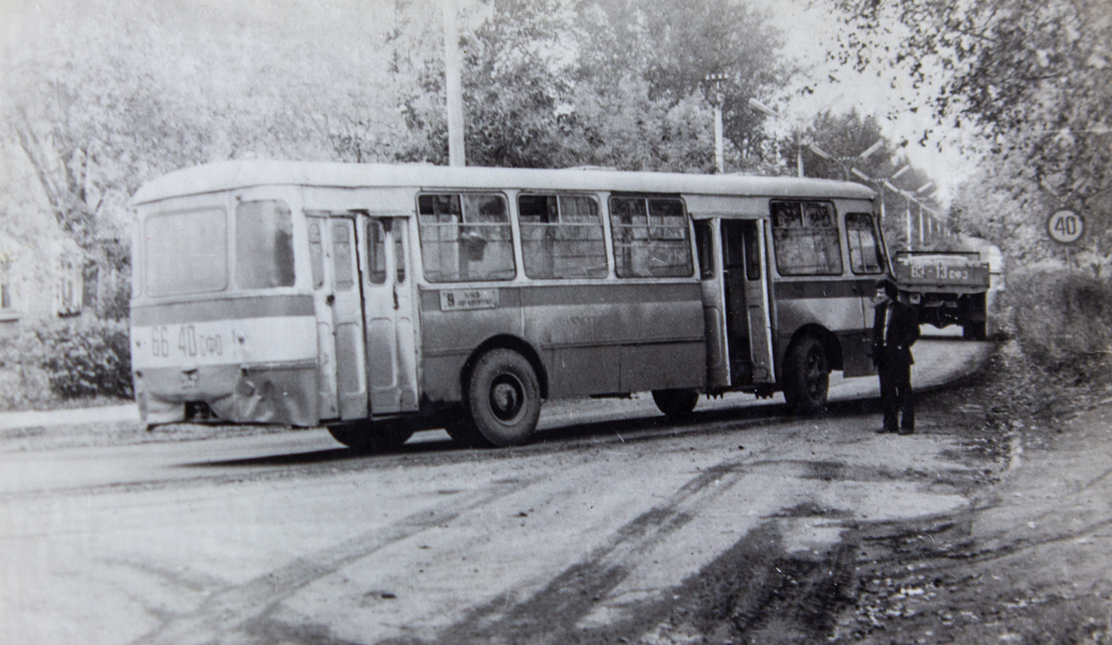 Sverdlovsk region, LiAZ-677 # 66-40 СФО; Sverdlovsk region — History photos