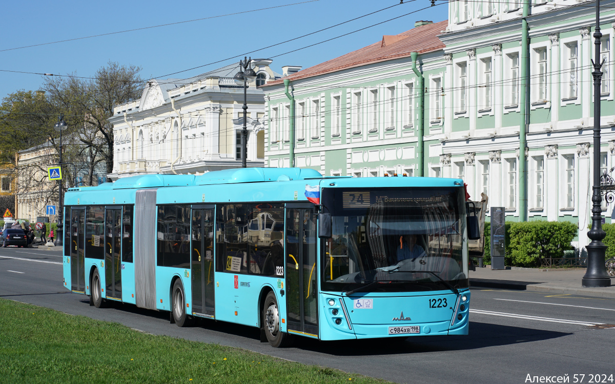 Saint Petersburg, MAZ-216.047 # 1223