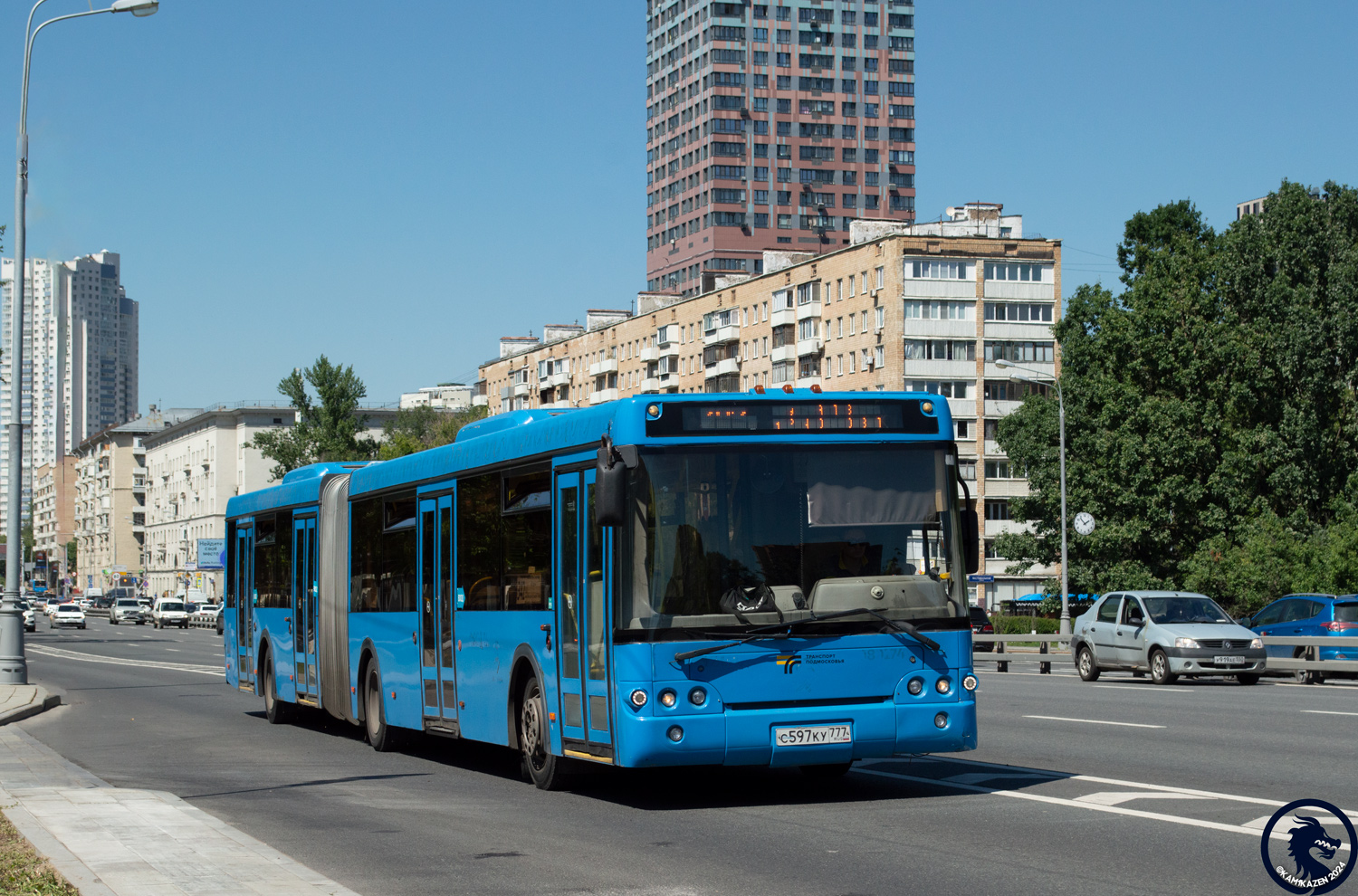 Moscow region, LiAZ-6213.22 # 083402