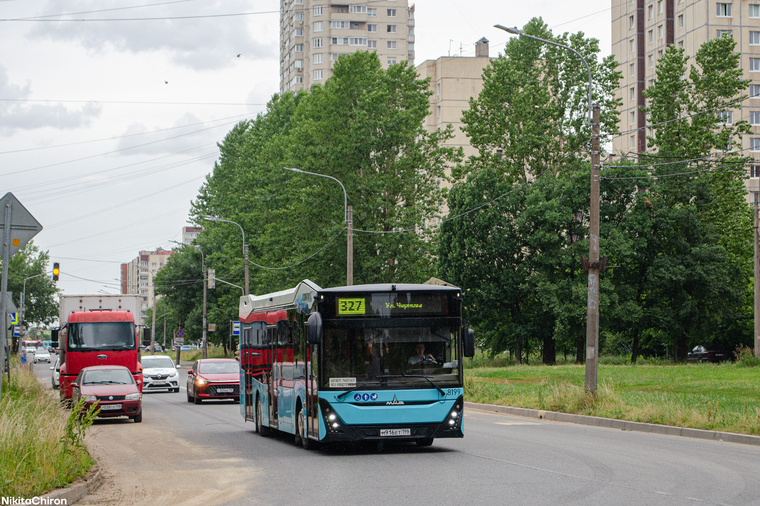 Saint Petersburg, MAZ-303.065 # 8199