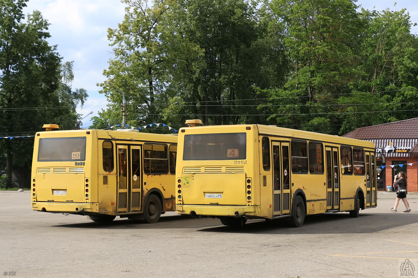 Tver region, LiAZ-5256.36 # Т 603 СН 69