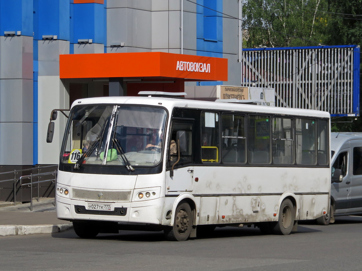 Kirov region, PAZ-320412-05 "Vector" # У 027 ТК 777
