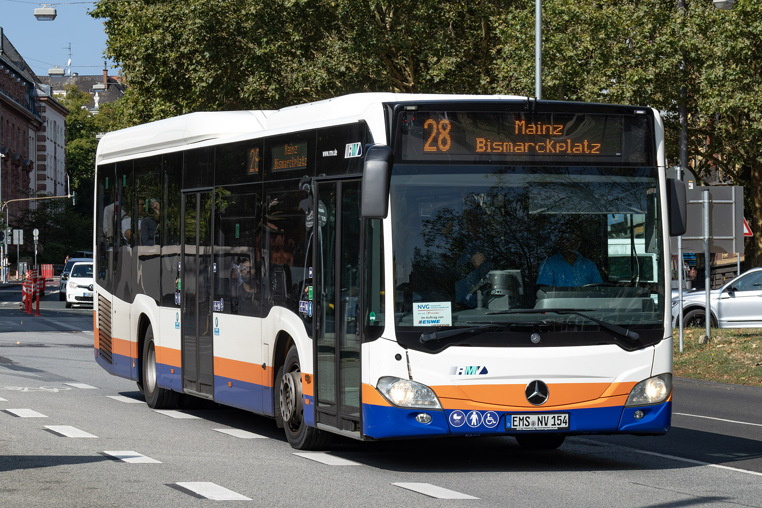 Rhineland-Palatinate, Mercedes-Benz Citaro C2 LE # EMS-NV 154
