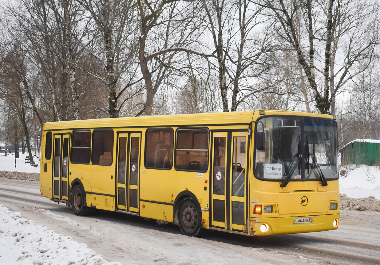 Tver region, LiAZ-5256.36 # Т 603 СН 69