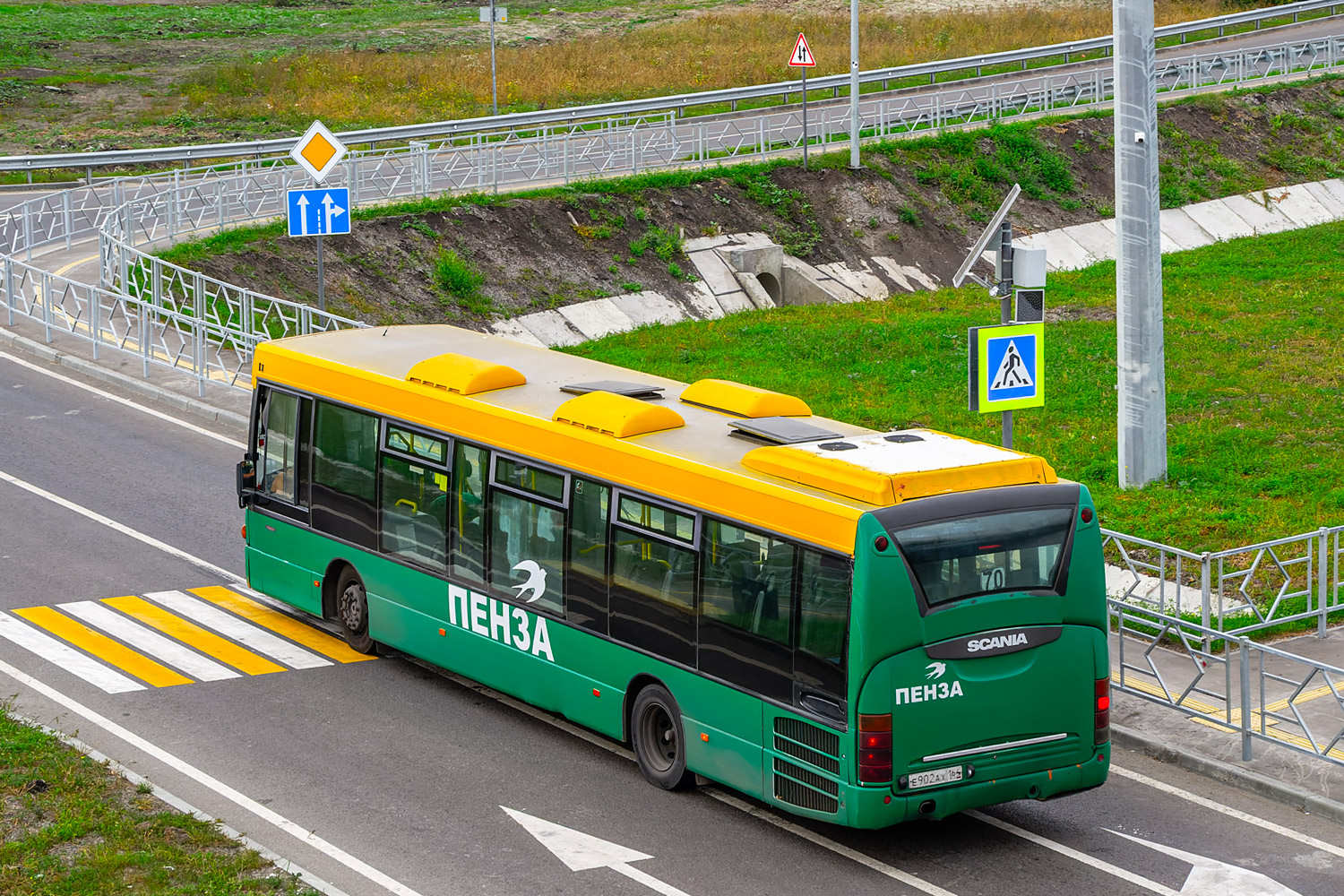 Penza region, Scania OmniLink I (Scania-St.Petersburg) # Е 902 АХ 164