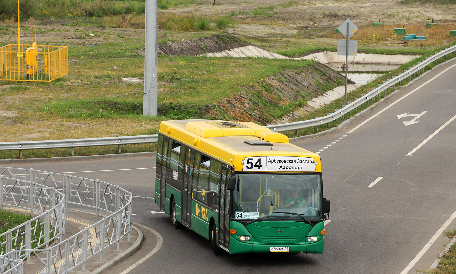 Penza region, Scania OmniLink I (Scania-St.Petersburg) # С 860 СМ 58