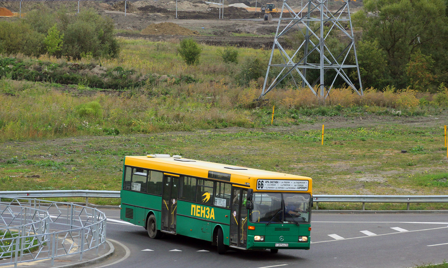 Penza region, Mercedes-Benz O405 # Р 281 НН 58