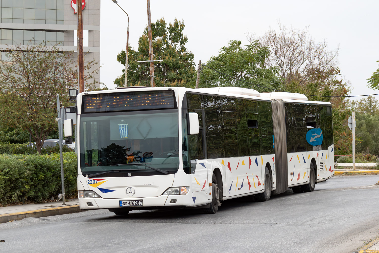 Greece, Mercedes-Benz O530G Citaro facelift G # 2207