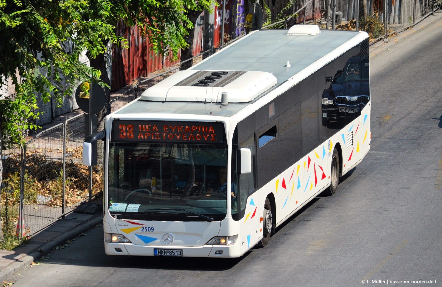 Greece, Mercedes-Benz O530 Citaro facelift # 2509