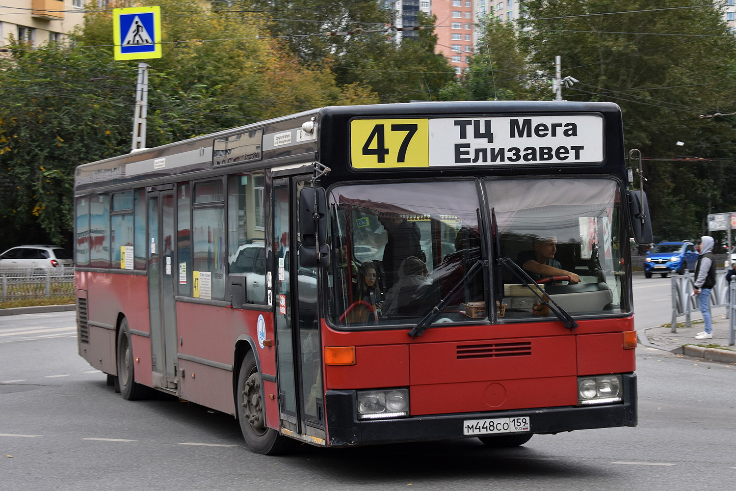 Sverdlovsk region, Mercedes-Benz O405N2 # М 448 СО 159