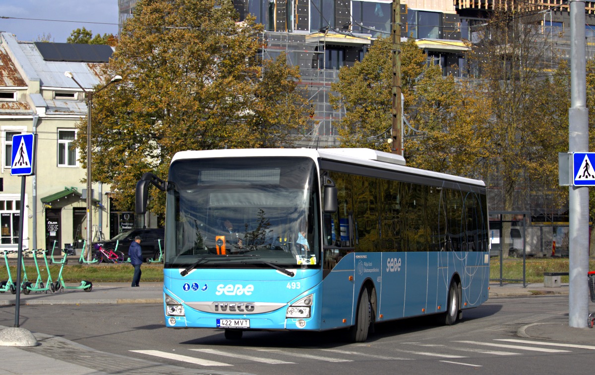 Estonia, IVECO Crossway LE LINE 12M # 493