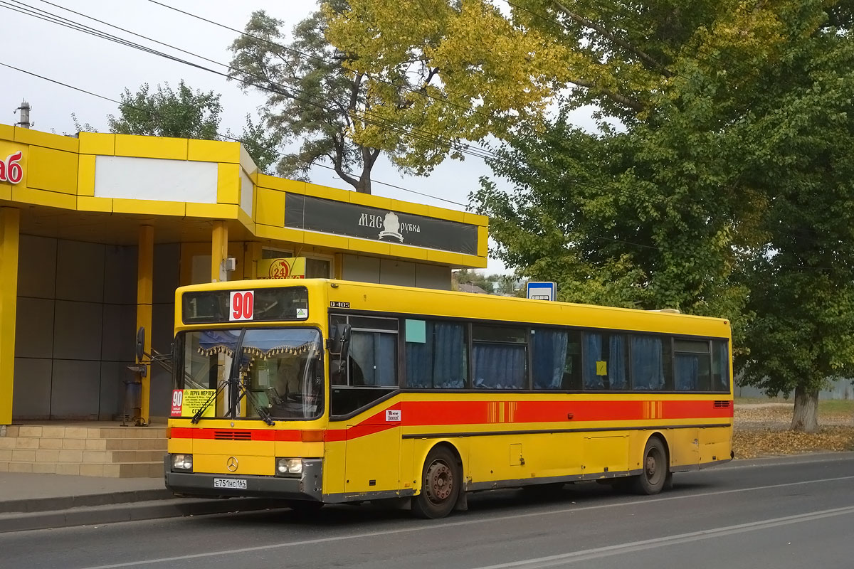 Saratov region, Mercedes-Benz O405 # Е 751 НС 164