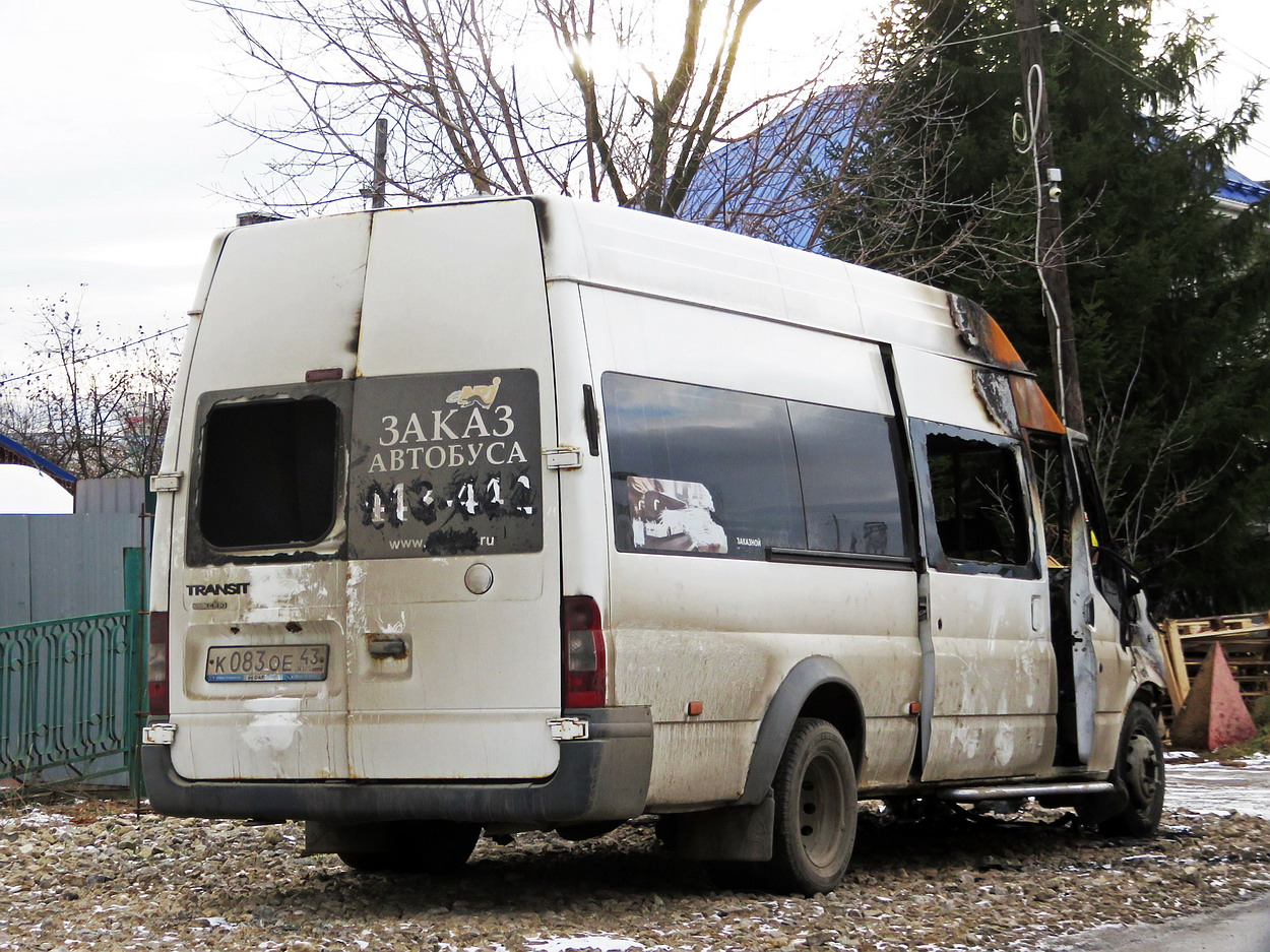 Kirov region, Nizhegorodets-222702 (Ford Transit) # К 083 ОЕ 43