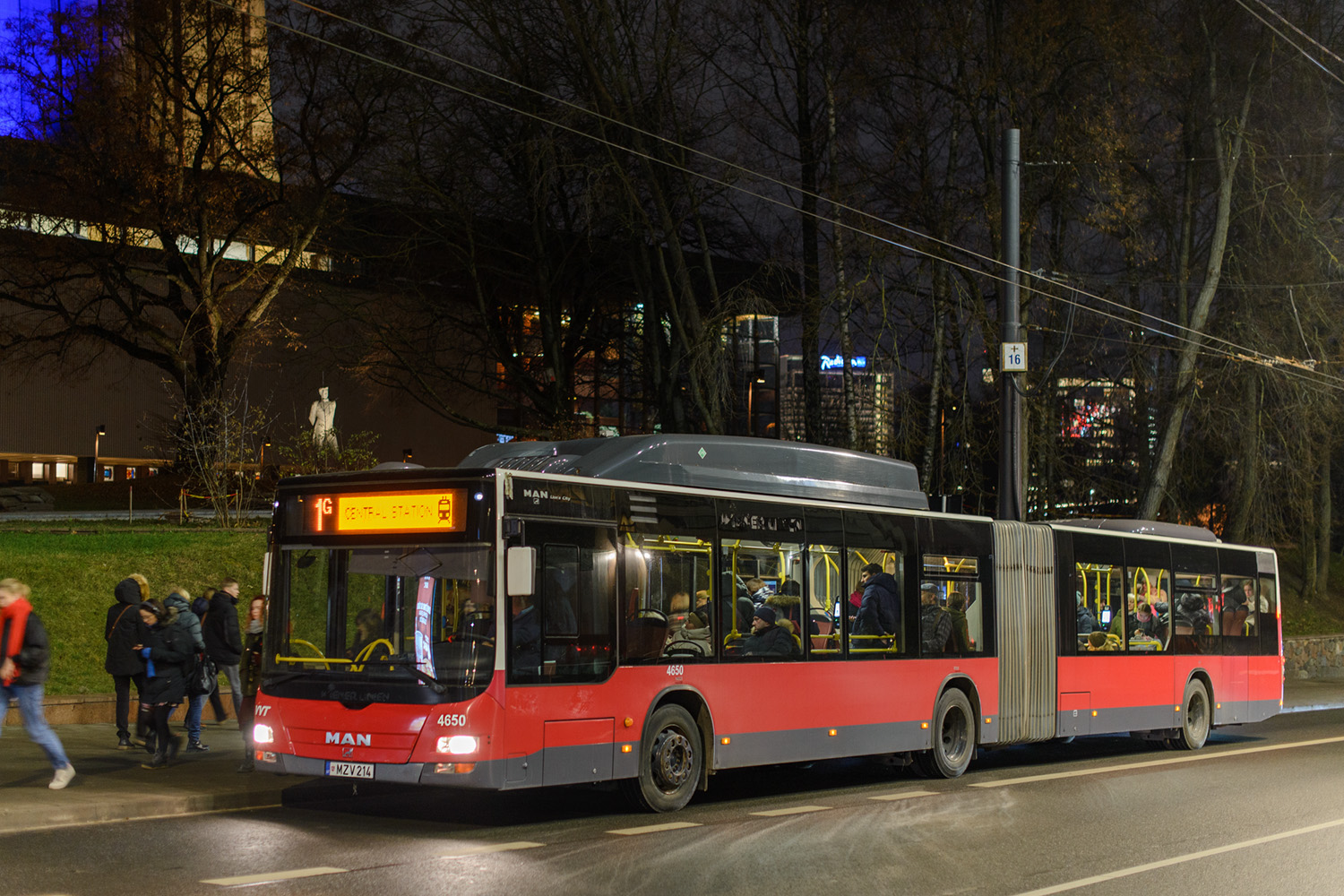 Lithuania, MAN A23 Lion's City G NG273 LPG # 4650