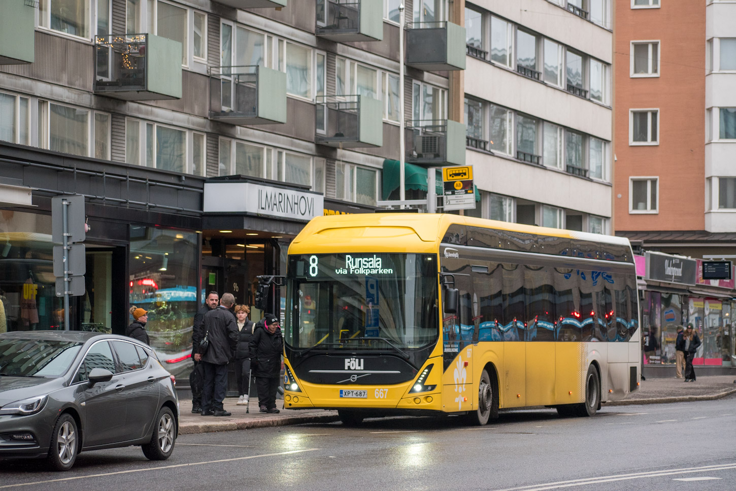 Finland, Volvo 7900E # 667