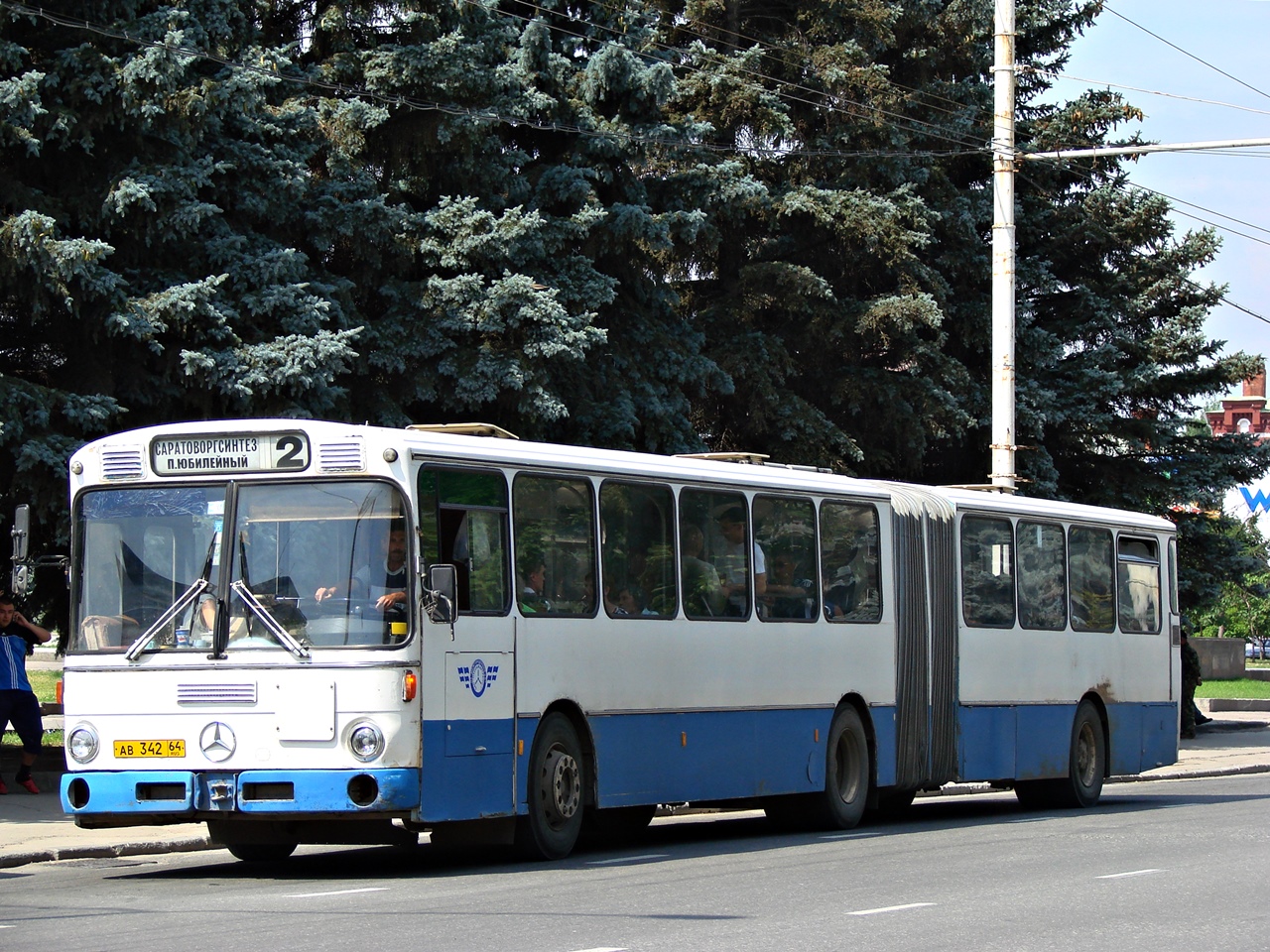 Saratov region, Mercedes-Benz O305G # АВ 342 64