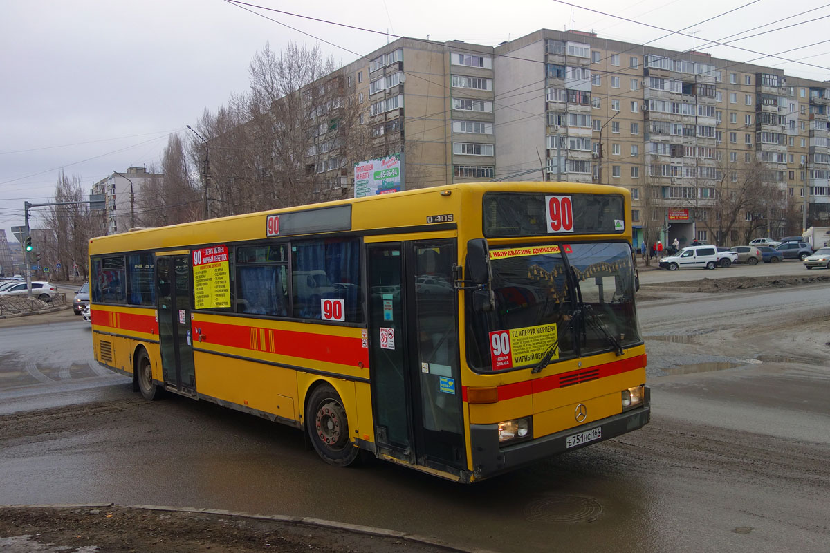 Saratov region, Mercedes-Benz O405 # Е 751 НС 164