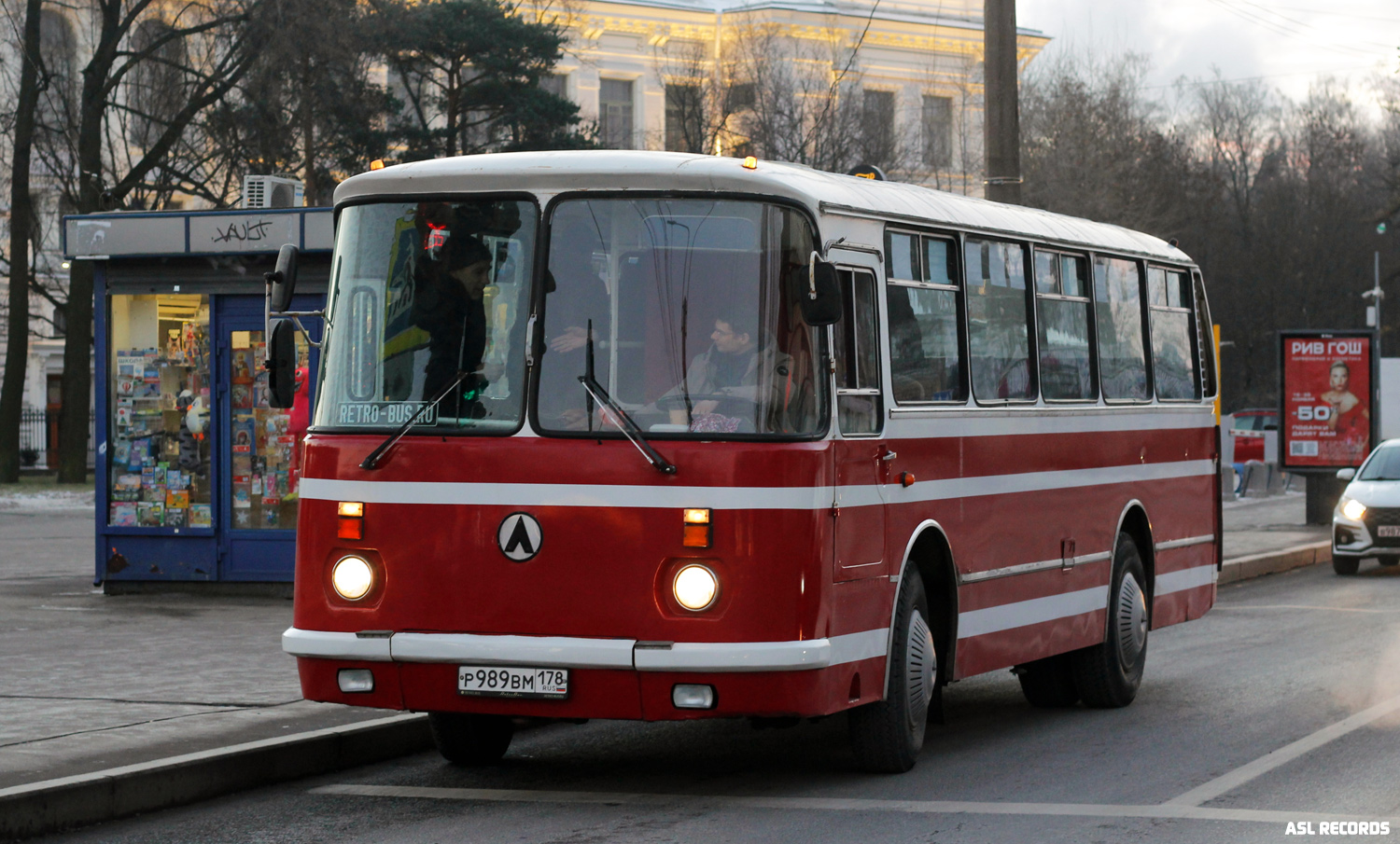 Saint Petersburg, LAZ-695N # Р 989 ВМ 178