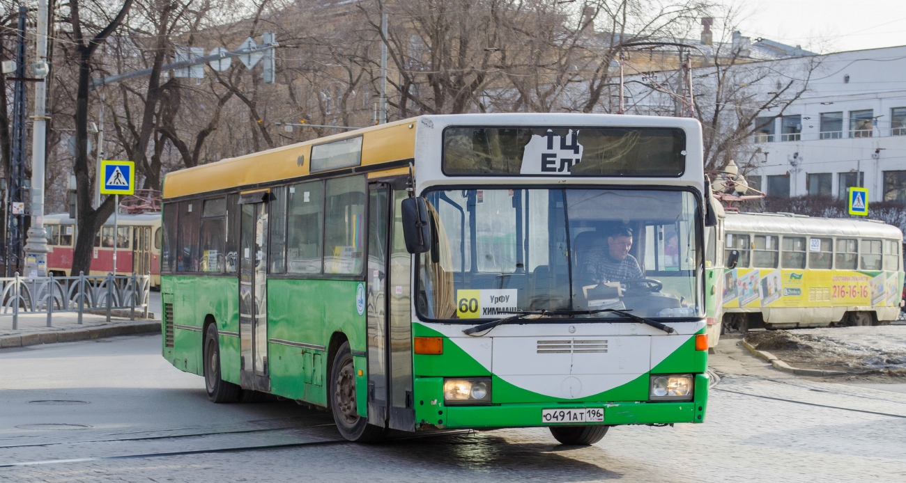 Sverdlovsk region, Mercedes-Benz O405N # О 491 АТ 196