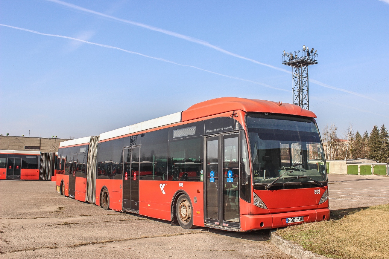 Lithuania, Van Hool New AG300 # 803