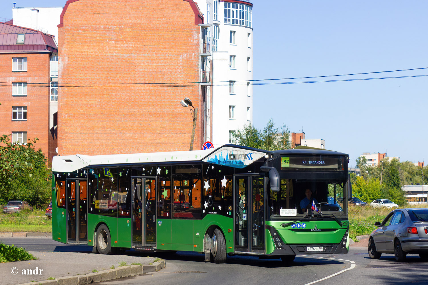 Saint Petersburg, MAZ-303.266 # 8299