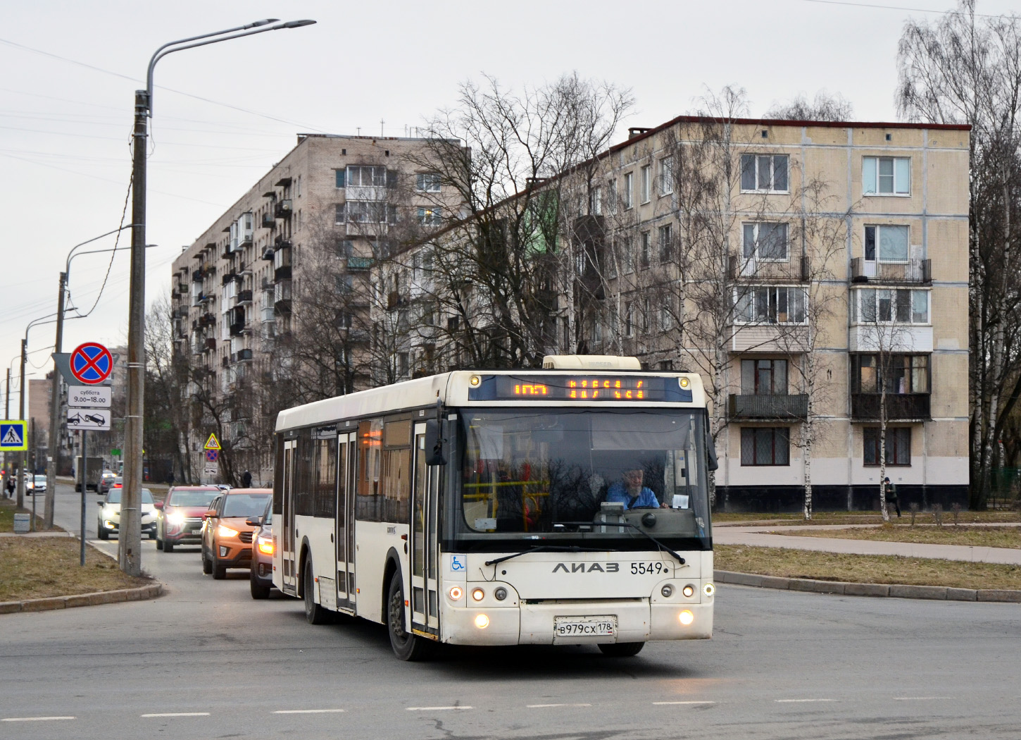 Saint Petersburg, LiAZ-5292.60 # 5549