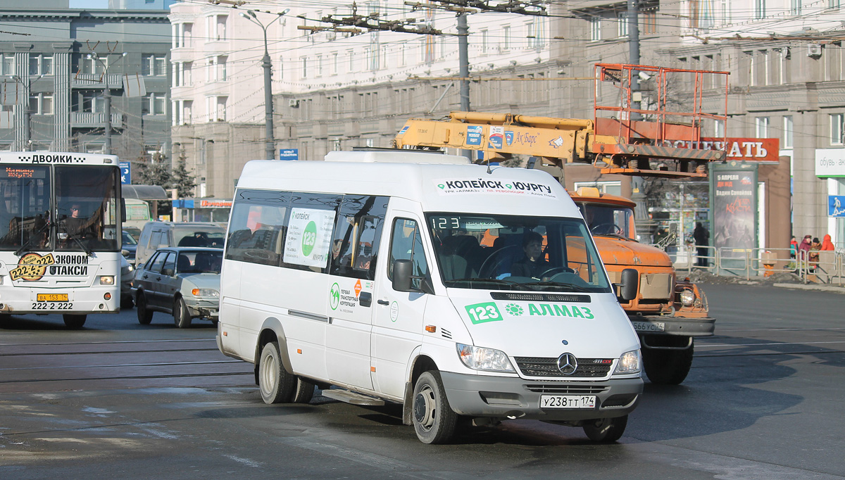 Челябинская область, Луидор-223237 (MB Sprinter Classic) № У 238 ТТ 174