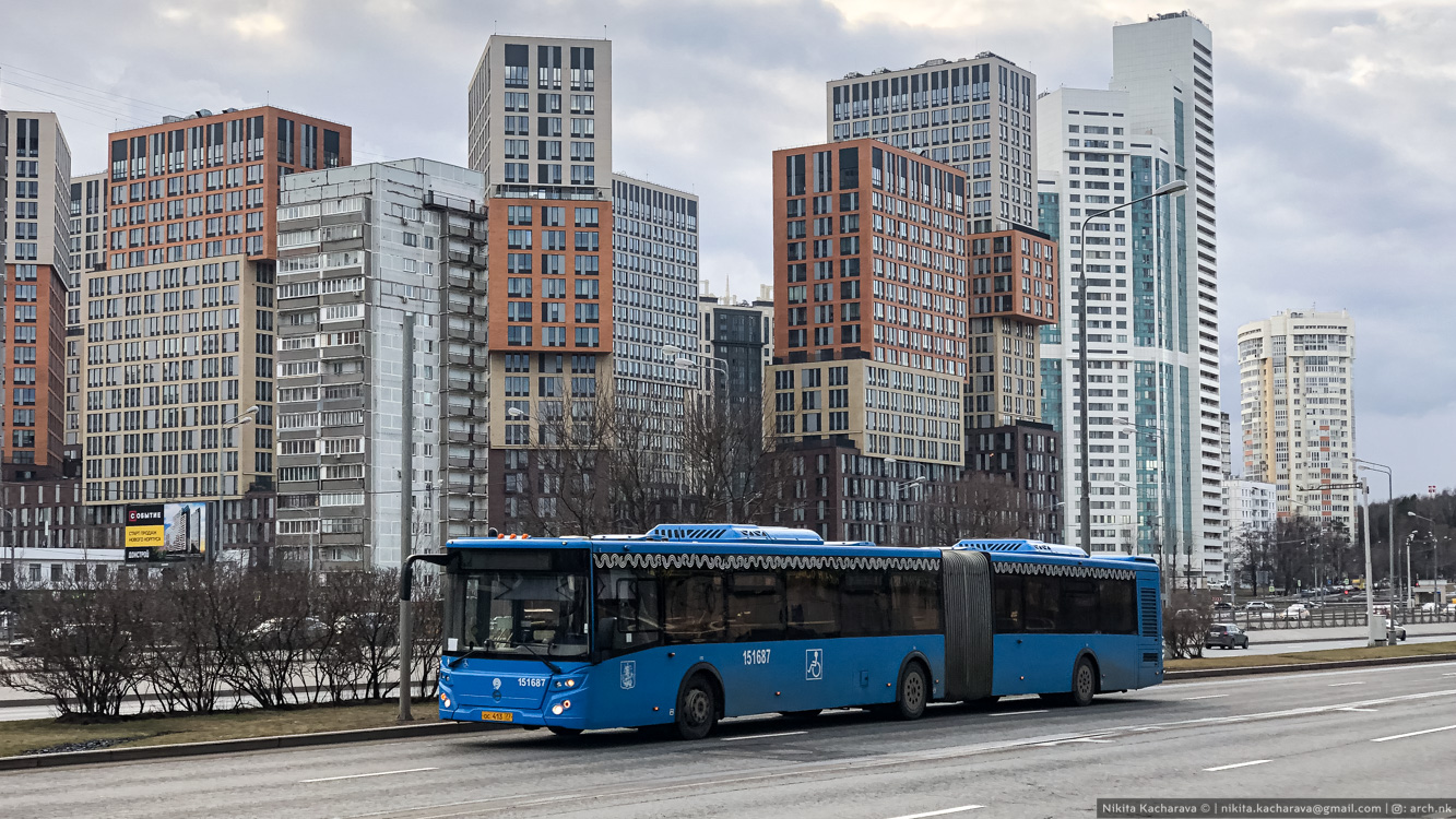 Μόσχα, LiAZ-6213.65 # 151687