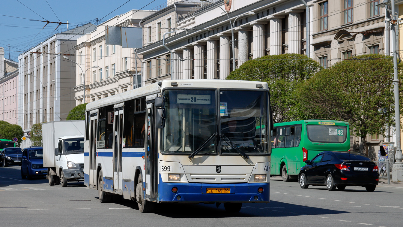 Свердловская область, НефАЗ-5299-20-32 № 599