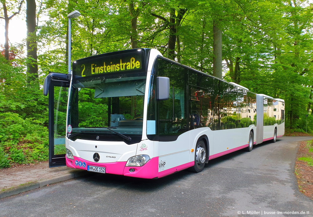 Нижняя Саксония, Mercedes-Benz Citaro C2 G № 152