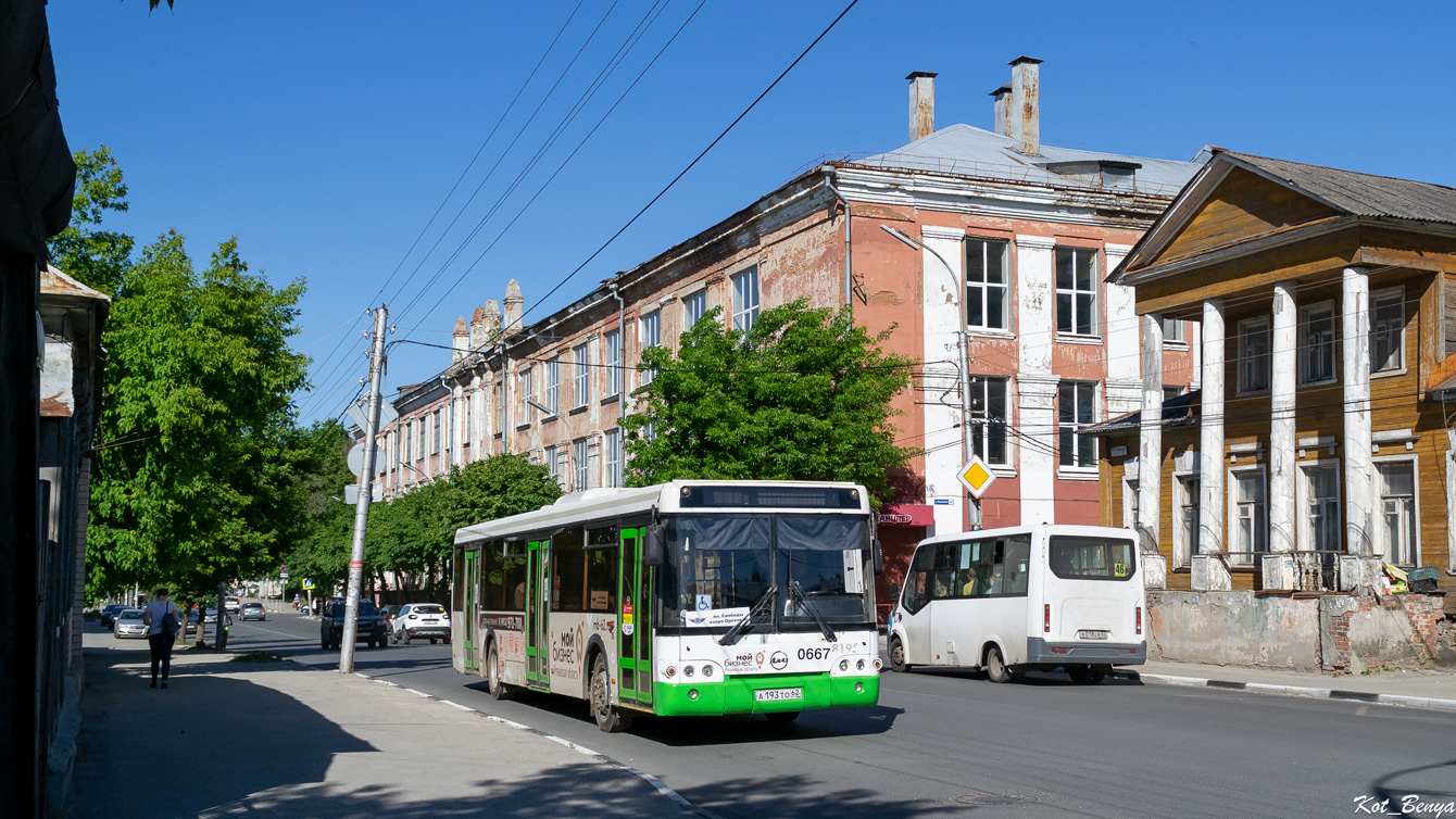 Рязанская область, ЛиАЗ-5292.21 № 0667