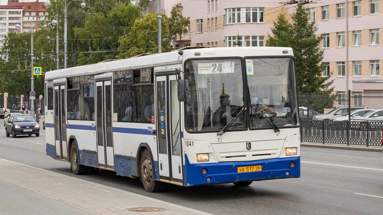 Sverdlovsk region, NefAZ-5299-20-32 Nr. 1041