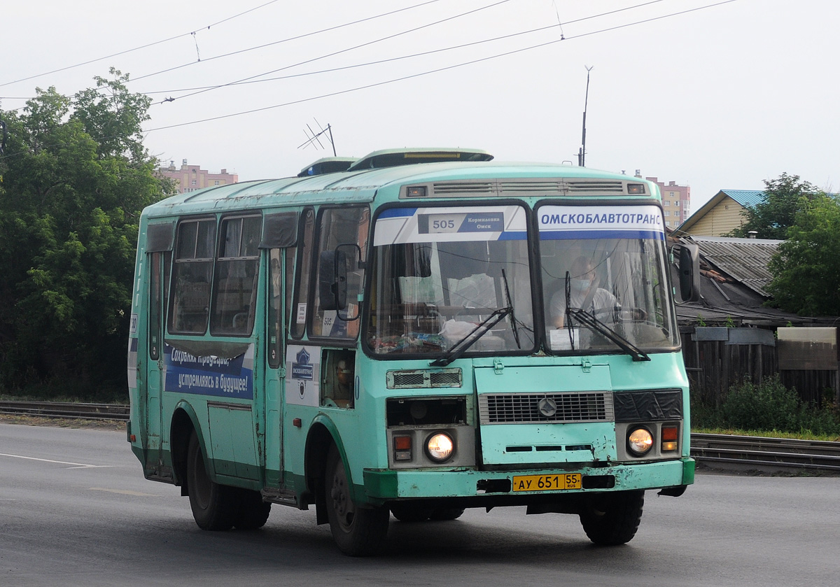 Омская область, ПАЗ-32054 № 730