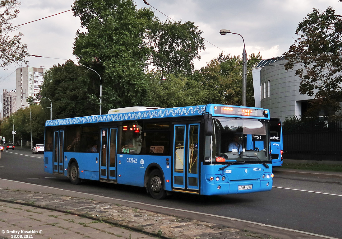 Москва, ЛиАЗ-5292.22 (2-2-2) № 032142