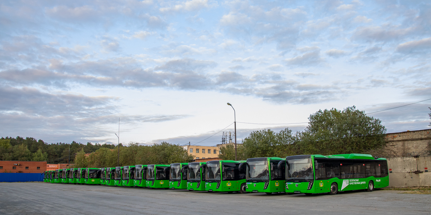 Sverdlovsk region, NefAZ-5299-40-57 (CNG) № 335; Sverdlovsk region — Bus enterprise №6; Sverdlovsk region — New bus