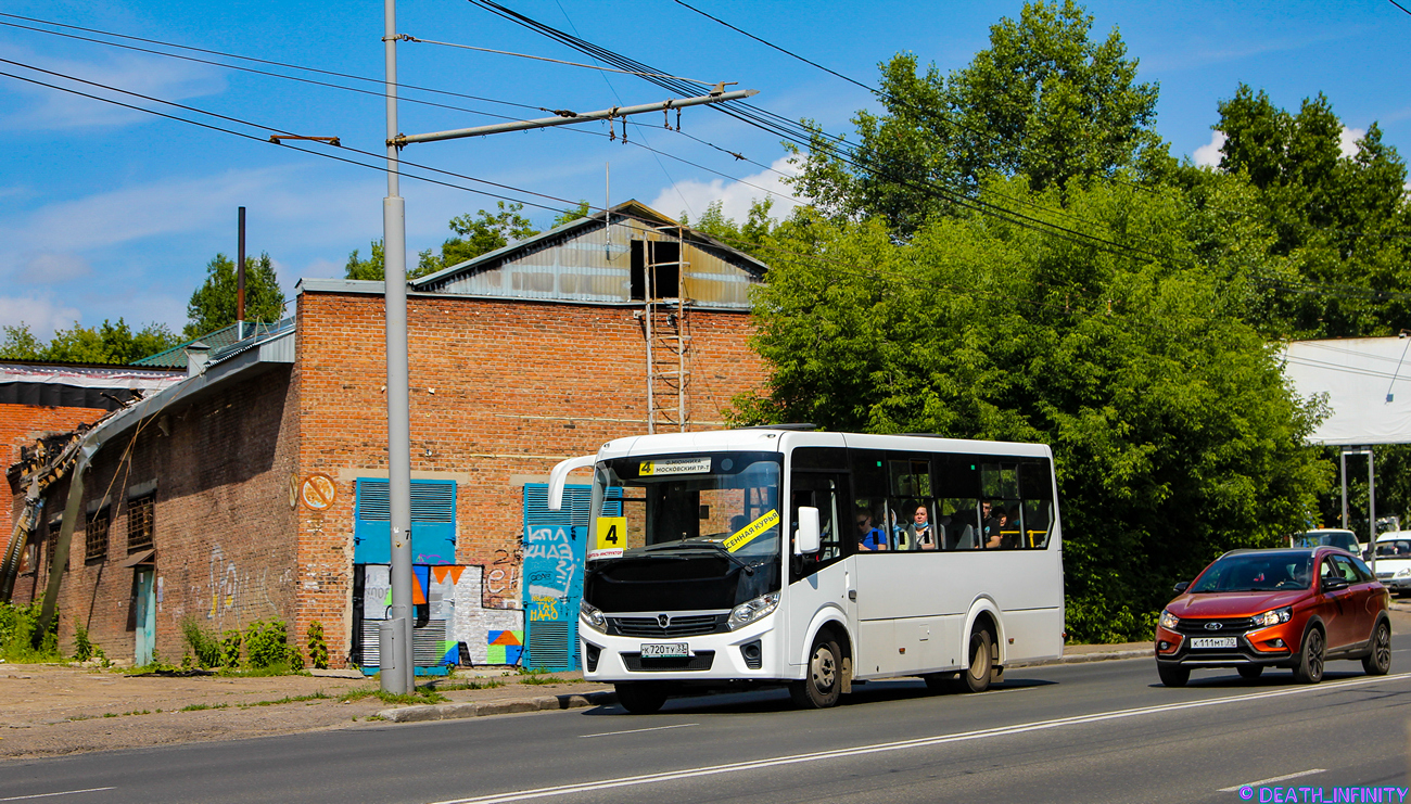 Obwód tomski, PAZ-320435-04 "Vector Next" Nr К 720 ТУ 33