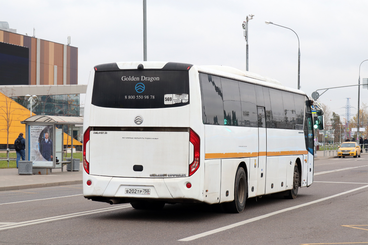 Московская область, Golden Dragon XML6127JR Snow Leopard № В 202 ТР 750