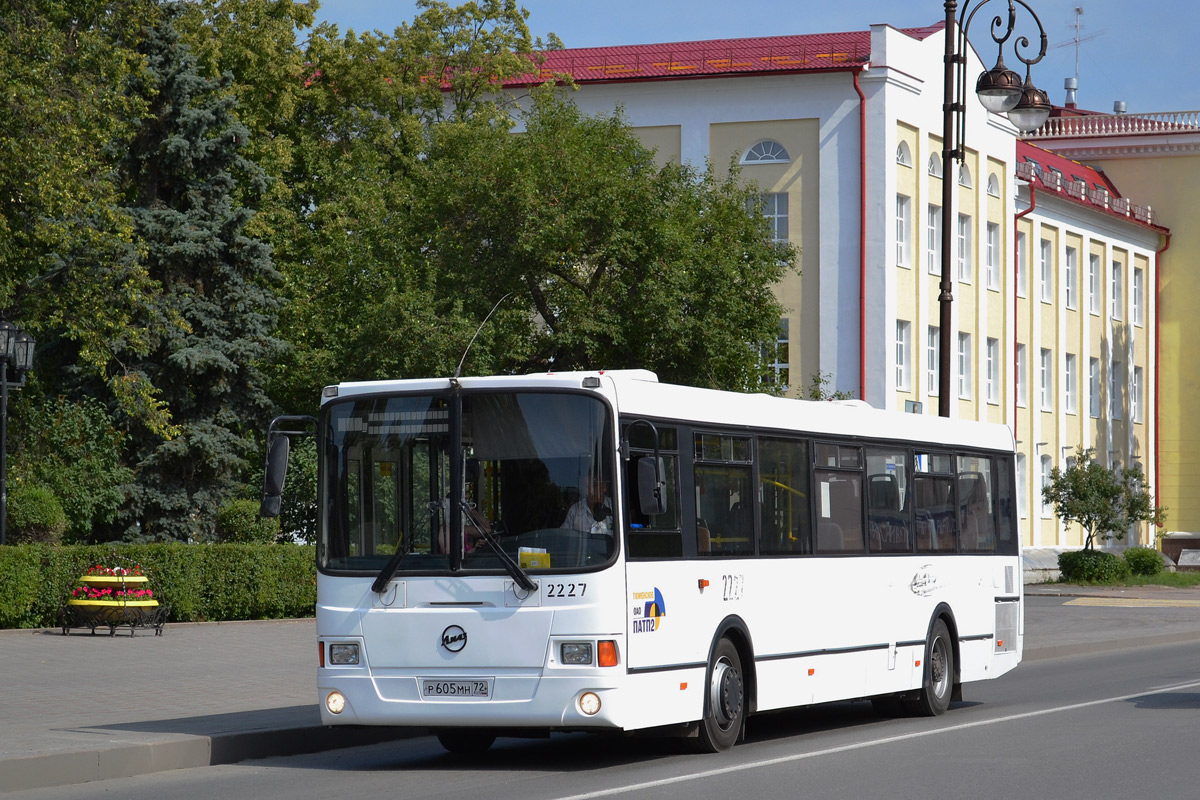 Тюменская область, ЛиАЗ-5293.53 № 2227