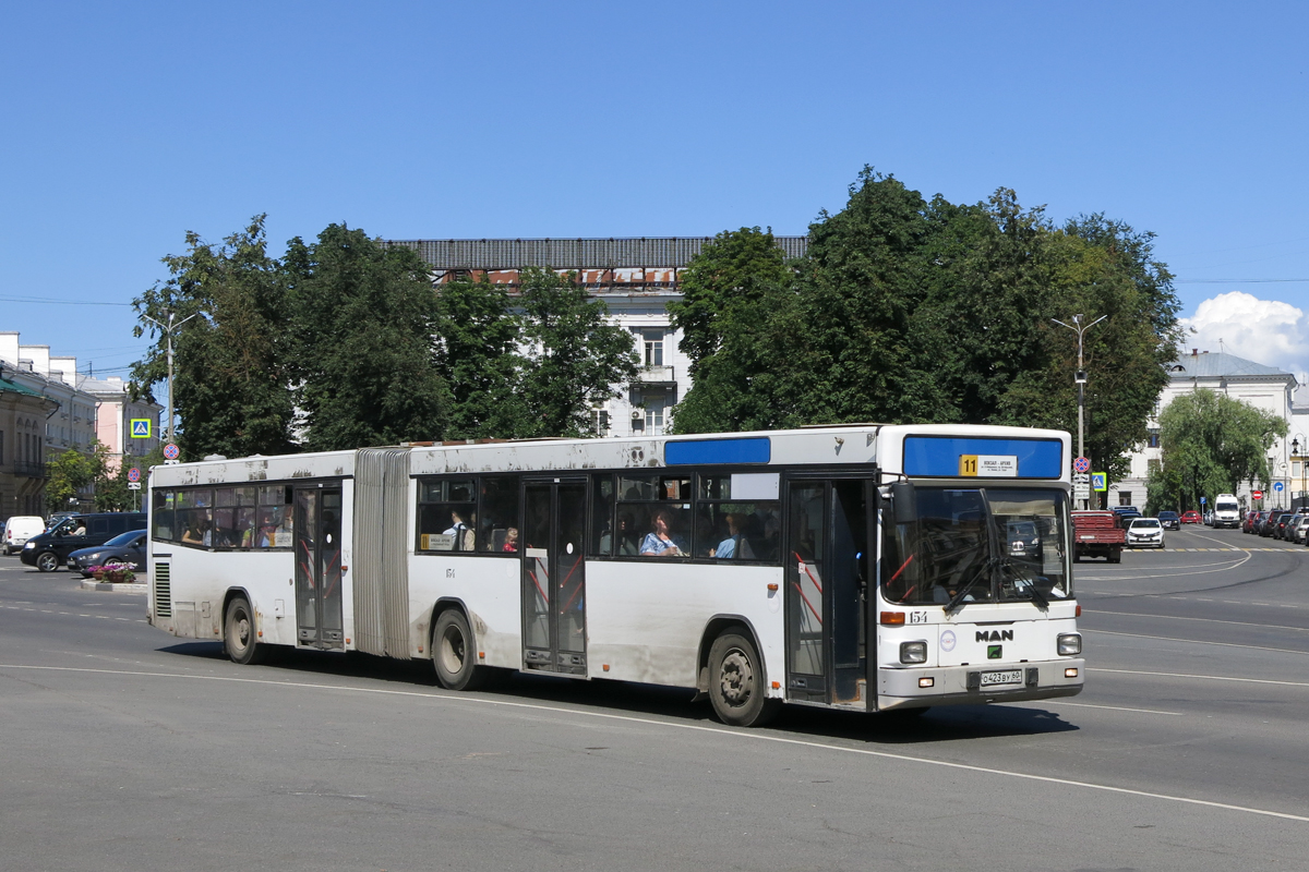 Псковская область, MAN A61 SG312 № 154