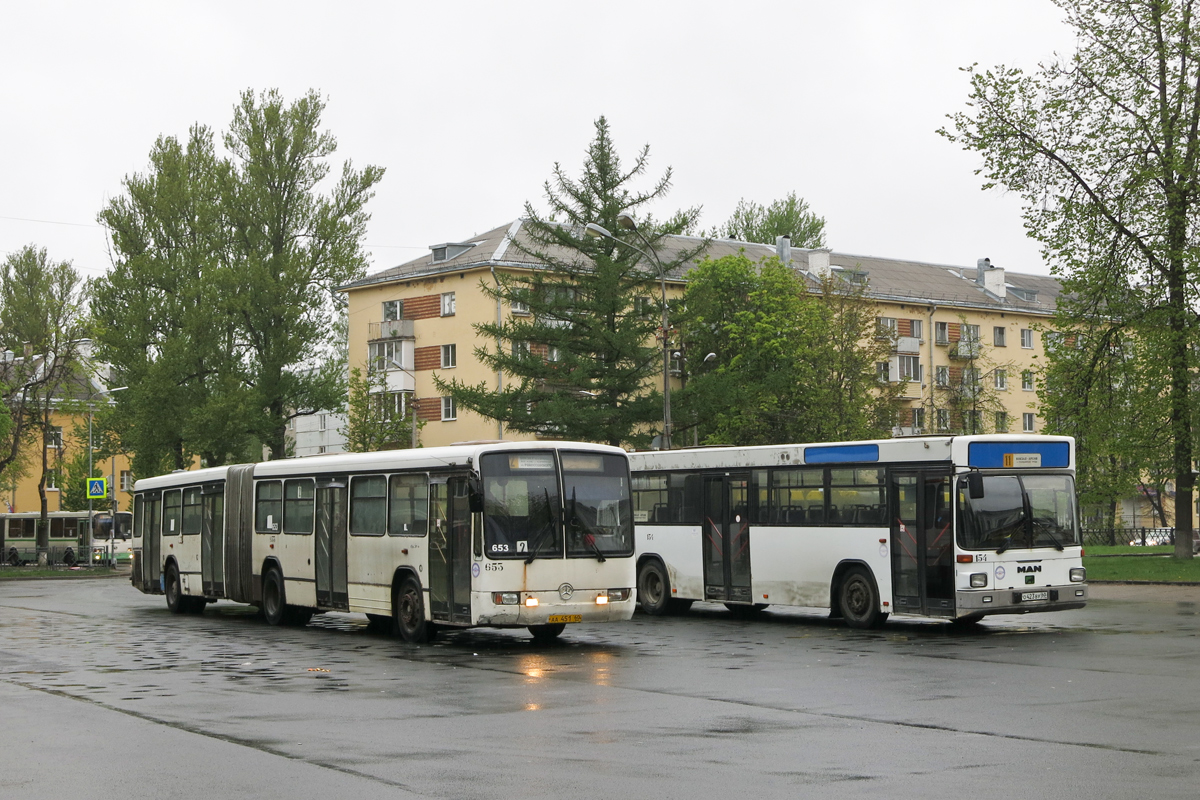Псковская область, Mercedes-Benz O345G № 653