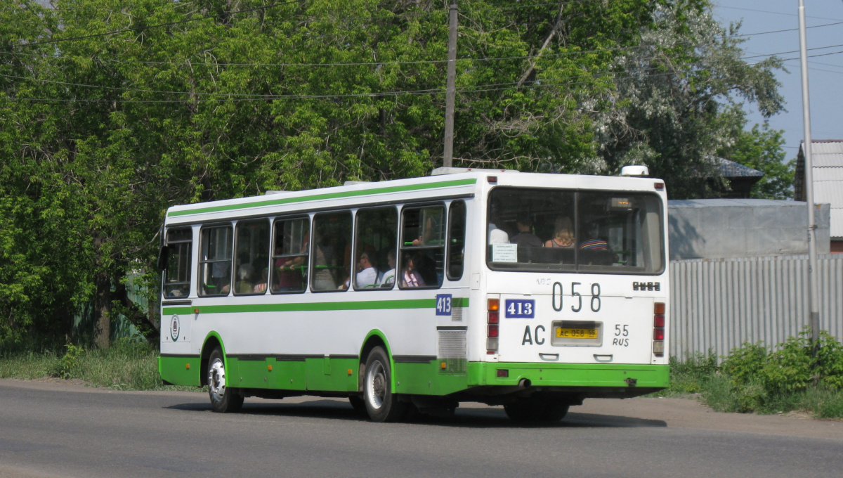 Омская область, ЛиАЗ-5256.45 № 413