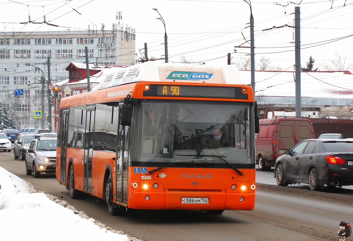Нижегородская область, ЛиАЗ-5292.67 (CNG) № 15345