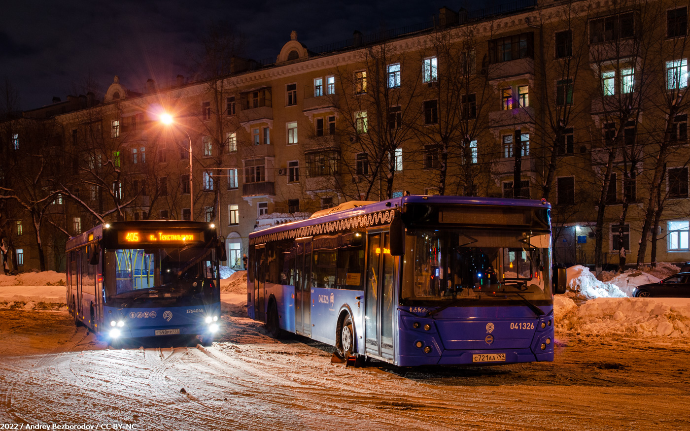 Москва, МАЗ-203.069 № 1764045; Москва, ЛиАЗ-5292.65 № 041326