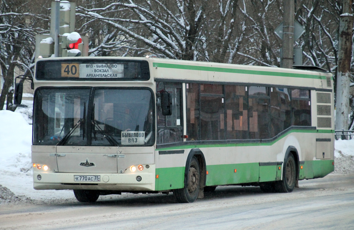 Obwód wołogodzki, MAZ-103.465 Nr К 770 АС 35