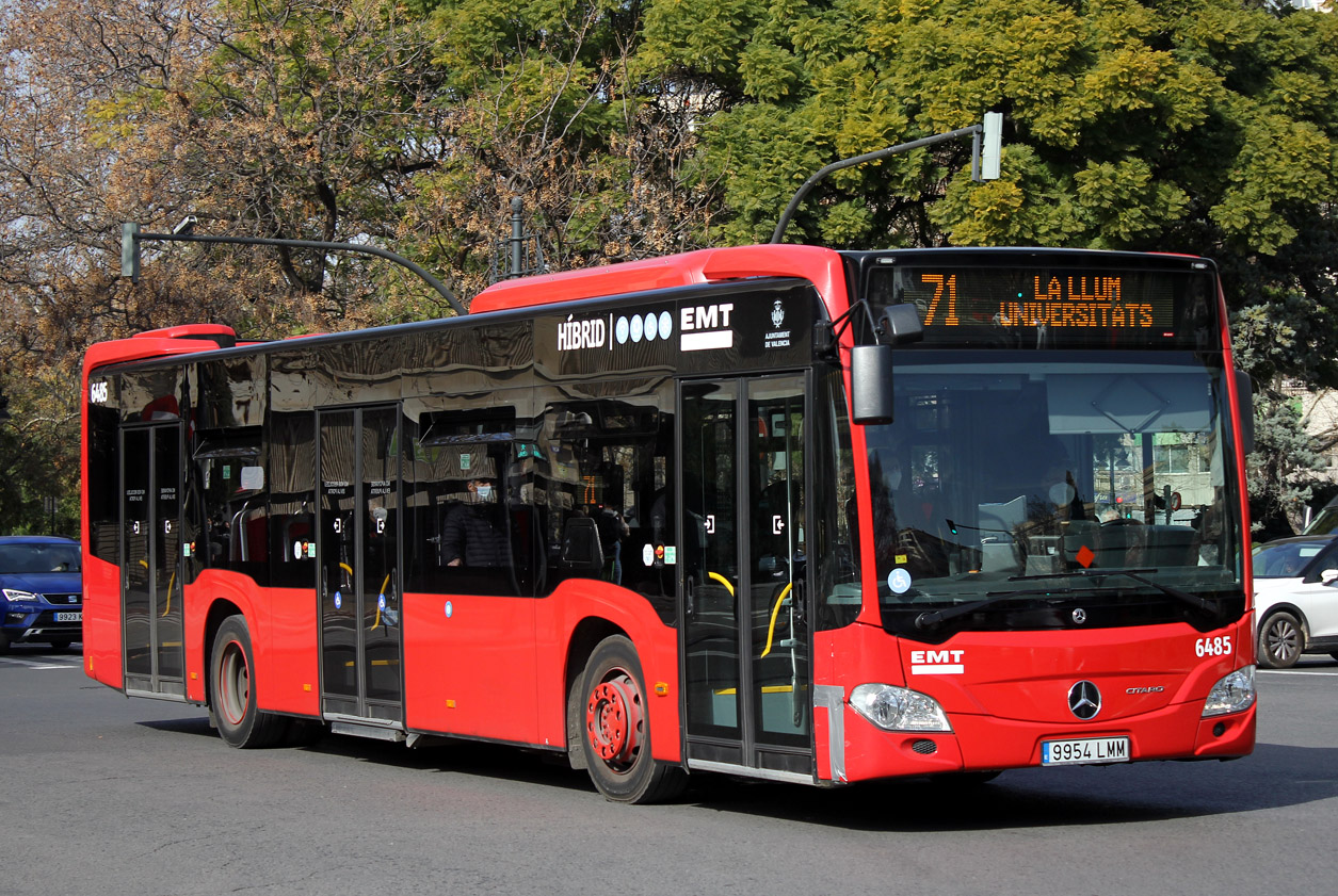 Испания, Mercedes-Benz Citaro C2 hybrid № 6485