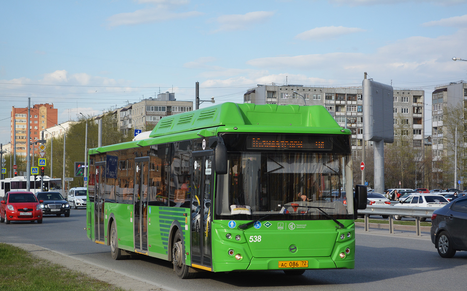 Тюменская область, ЛиАЗ-5292.67 (CNG) № 538