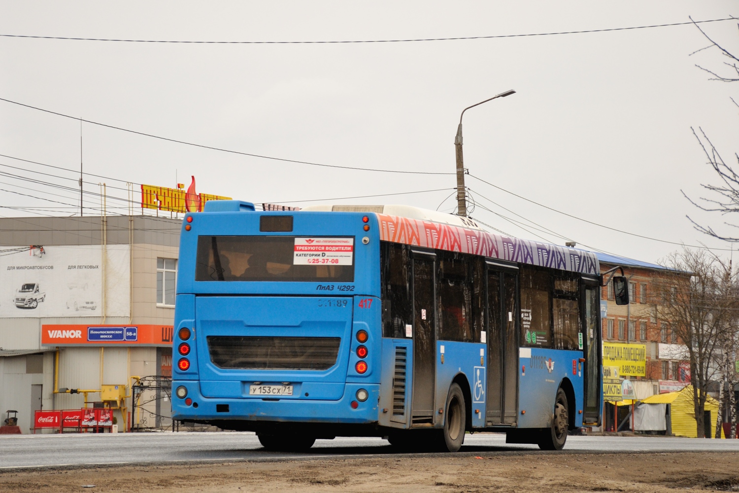 Tulai terület, LiAZ-4292.60 (1-2-1) sz.: 417